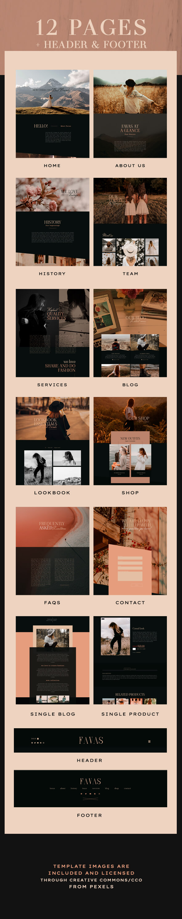 Infinity Fashion | Elementor Template Kit - WordPress